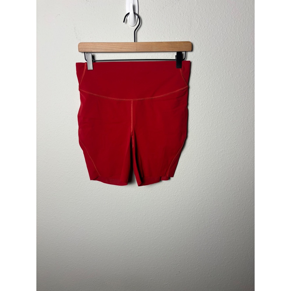 Lululemon Base Pace High-Rise Short 6 Dark Red Size 10 Running Shorts